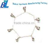 New Design Metal Jewelies With Casting Waterdrop Shape Pendnat Bracelet thumbnail-1