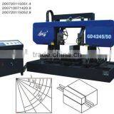 GD4245 metal cut band saw machine