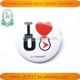 Custom Logo Regular Size Tin Button Badge With Safety Pin,Cheap Pin Badges,Metal Badge Set thumbnail-1