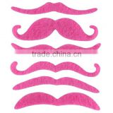 Pink mustache/moustache for women