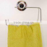 Bathroom Metal Dish Towel Ring With Suction Cup thumbnail-1