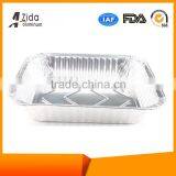 China Gold Manufacturer Competitive Aluminum Foil Food Tray Lid thumbnail-4