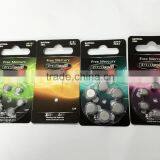 Mecury Free A13 A10 A312 A675 1.4v Zinc Air Battery Hearing Aid Battery PR70 1.4V thumbnail-1