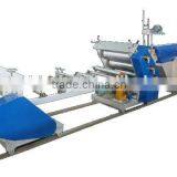 Fully automatic plastic sheet extruding machine