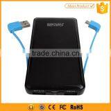 Powerbank 5600mah Built-in Charging Cable Power Bank With Led Charge Indicator thumbnail-3