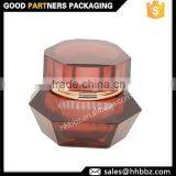 60ml Transparent Diamond Shaped Jar 2oz