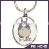 High Quality Popular Custom Made Japanese Pattern Digital Printing Keychain