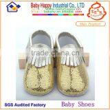 New Style Leather Baby Moccasins Shoes thumbnail-1