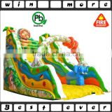 giant Chinese animal toy commercial used party inflatable dry slide prices, outdoor sport equipment inflatable slide for sale