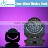 RGBW Zoom Moving Head LED 36X10W Light Wash thumbnail-1