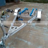 jet ski aluminum Trailer with wobbly rollers