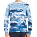 Bulk Sale v Neck Custom Polyester Round Neck t Shirt thumbnail-1