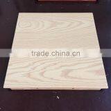 Decorative Wooden Color Galvanized Steel Metal Ceiling Suspended Panel Clip in False Ceiling thumbnail-4