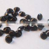 AAA High Quality Black Spinel Loose Round Cut Gemstone, Natural Loose Gemstone