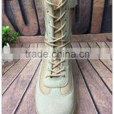 2016 Hot Sale Men Dress Beige Military Canvas Combat Army Desert Boots thumbnail-2