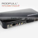 F5S Plus Satellite Receiver With Dual Core 600MHz Processor DVB-S2 LED Display Support WEB TV thumbnail-3