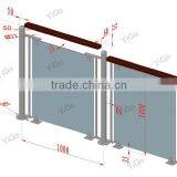 Metal Balcony Railing/Balcony Railing Design Glass/Cheap Deck Railing thumbnail-4