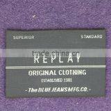 Customized Garment Brand Woven Label/Neck Label/Main Label For Clothing thumbnail-2