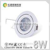 High Quality Aluminum Led Downlight Dimmable 8w 15w Semi Downlight CRI 95 thumbnail-2