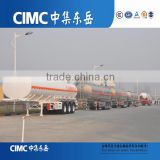 CIMC ISO Standard 3 Axle 50000L Steel Fuel Tanker Semi Trailer Capacity 40 Ton