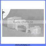 Cost Price Best-Selling Clear Folding Acrylic Riser Stands thumbnail-2