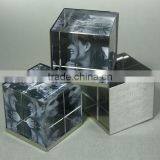 Cheap Crystal Photo Frame With Picture for Wedding Souvenirs
