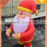Hot Sale giant inflatable santa claus / large inflatable santa claus for inflatable christmas decorations