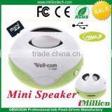 Mini Speaker Micro SD TF Stereo Speaker Music MP3 Player Amplifier Sound Box Loudspeaker
