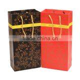 High Quality Strong Coated Paper Wine Packaging Bag thumbnail-1