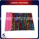 Chinese wholesale manufacture nonwoven fabric microfiber cheap printed beach towel