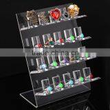 New Design Inclined Shape Plexiglass Acrylic Display Rack for Jewelry thumbnail-1