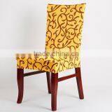 China Wholesale Plain Dye Polyester Lycra Elastic Print Party Meeting Chair Cover