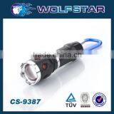 CE Certification Of Durable Zoom Mini Led Flashlight KeyChain