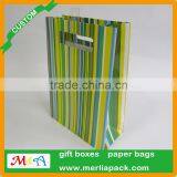 Luxury Paper Gift Bags Party Wedding Birthday With Euro Hook Slot Hang Tabs Bag thumbnail-3