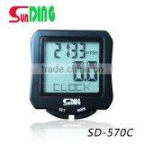 2016 Sunding bike speedometer SD-570C portable odometer best bike computer