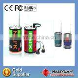 Hot Sales Battery Shape Advertising Radio for Promotion