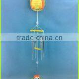 China supplies ceramic decoration product owl shape wind chime