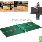 Portable Folding Table Tennis Quick Set Conversion Top Ping Pong Top