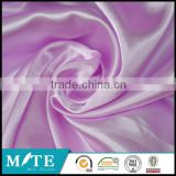 2016 Fashion 100% polyester woven colorful stretch satin for garment fabric