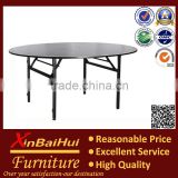 Folding banquet round table