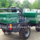 4x4WD 3TON Hydraulic Tipping Site Dumper Truck for Sale thumbnail-1