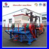 With High Strength of Double Shaft Metal Shredder Machine