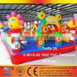 Inflatable Bouncer Happy Yellow Duck Tinfla 35 in PVC Tarpaulin Duck thumbnail-2