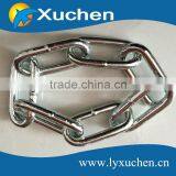 Din5685C Standard Galvanized Mild Steel Long Link Chain thumbnail-2