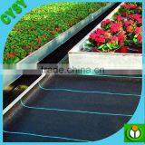 Black Plastic Ground Cover Weed Mat thumbnail-1