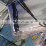High Quality Alumium Tarpaulin, Aluminum Foil Coated Fabric, Cheap Waterproof Tarp thumbnail-2