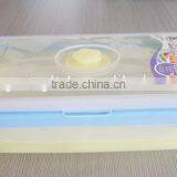 Collapsible Silicone Bento Lunch Salad Picnic Box Bpa Free Easy Carry thumbnail-4