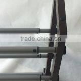 Solid Wood 4 Tier Expandable Length Shoe Rack for 100cm Length Shoes Storage Organizer thumbnail-6