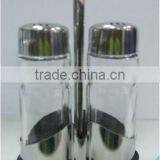 LFGB Storage Bottles & Jars Type Salt and Pepper Glass Cruet Set thumbnail-3