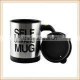 Stainless Lazy Self Stirring Mug Auto Mixing Tea Coffee Cup Office Home Gifts thumbnail-3